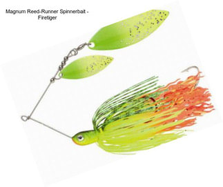 Magnum Reed-Runner Spinnerbait - Firetiger