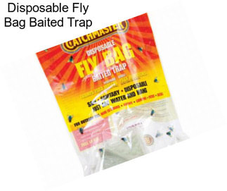 Disposable Fly Bag Baited Trap