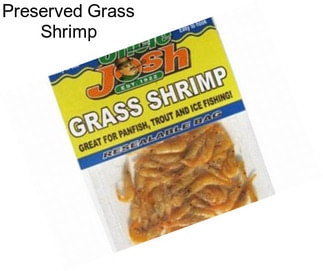 Preserved Grass Shrimp