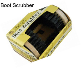 Boot Scrubber