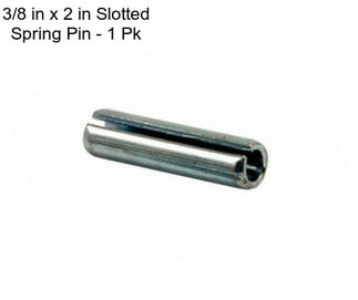 3/8 in x 2 in Slotted Spring Pin - 1 Pk