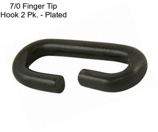 7/0 Finger Tip Hook 2 Pk. - Plated
