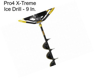 Pro4 X-Treme Ice Drill - 9 In.