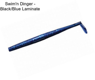 Swim\'n Dinger - Black/Blue Laminate