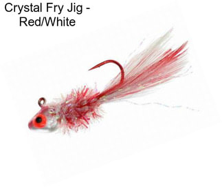 Crystal Fry Jig - Red/White