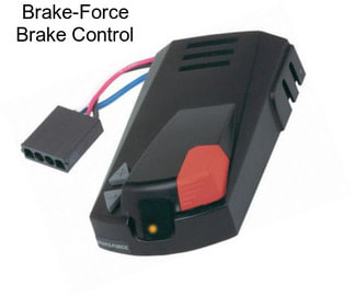 Brake-Force Brake Control