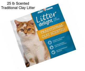 25 lb Scented Traditional Clay Litter