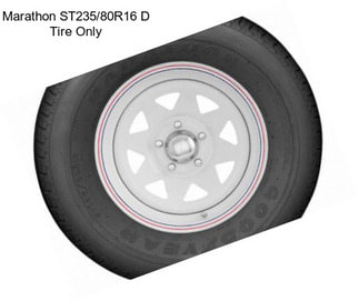 Marathon ST235/80R16 D Tire Only