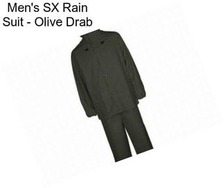 Men\'s SX Rain Suit - Olive Drab