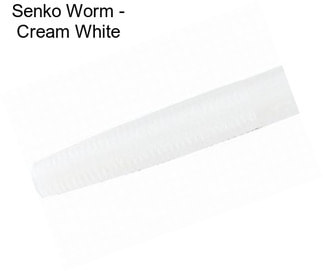 Senko Worm - Cream White