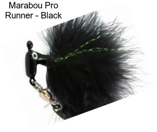 Marabou Pro Runner - Black
