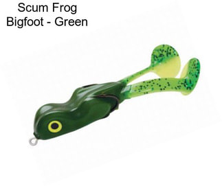 Scum Frog Bigfoot - Green