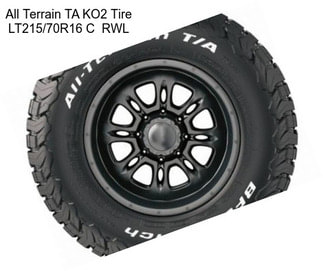 All Terrain TA KO2 Tire LT215/70R16 C  RWL