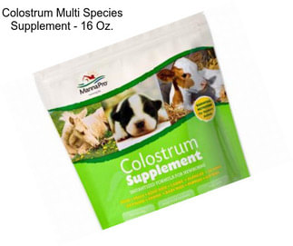 Colostrum Multi Species Supplement - 16 Oz.