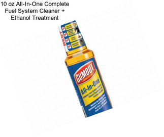 10 oz All-In-One Complete Fuel System Cleaner + Ethanol Treatment