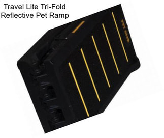 Travel Lite Tri-Fold Reflective Pet Ramp