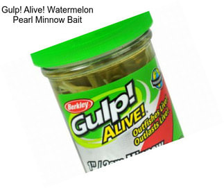 Gulp! Alive! Watermelon Pearl Minnow Bait