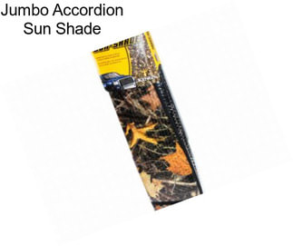 Jumbo Accordion Sun Shade