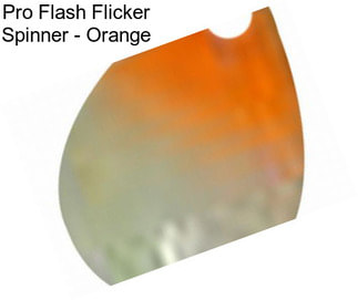 Pro Flash Flicker Spinner - Orange