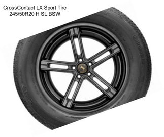 CrossContact LX Sport Tire 245/50R20 H SL BSW