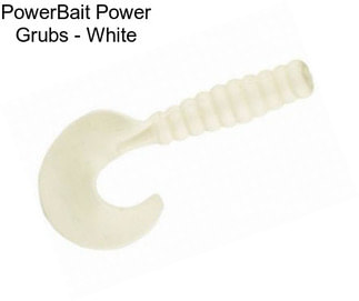 PowerBait Power Grubs - White