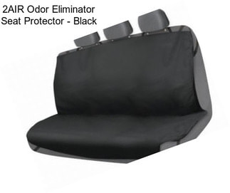 2AIR Odor Eliminator Seat Protector - Black