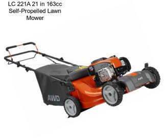 LC 221A 21 in 163cc Self-Propelled Lawn Mower