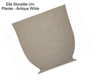 Ella Stonelite Urn Planter - Antique White