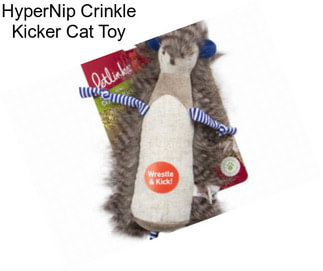 HyperNip Crinkle Kicker Cat Toy