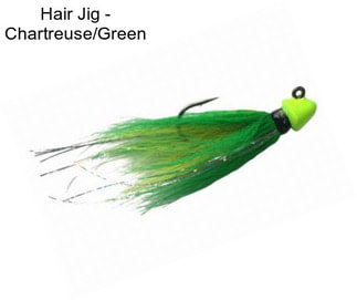 Hair Jig - Chartreuse/Green