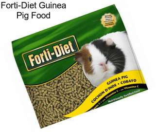 Forti-Diet Guinea Pig Food