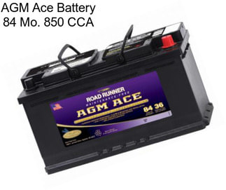 AGM Ace Battery 84 Mo. 850 CCA