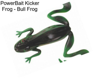 PowerBait Kicker Frog - Bull Frog