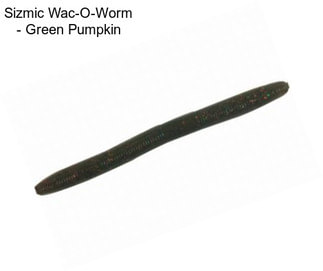Sizmic Wac-O-Worm - Green Pumpkin