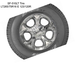 SF-510LT Tire LT265/75R16 E 123/120R