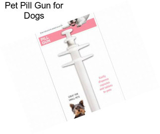 Pet Pill Gun for Dogs