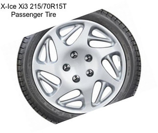 X-Ice Xi3 215/70R15T Passenger Tire