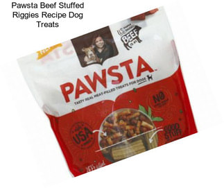 Pawsta Beef Stuffed Riggies Recipe Dog Treats
