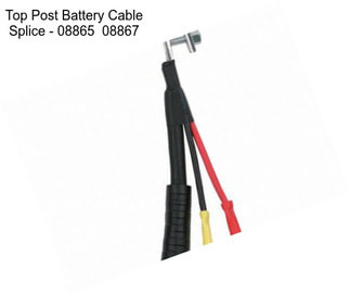 Top Post Battery Cable Splice - 08865  08867