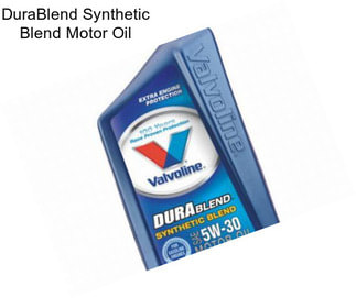 DuraBlend Synthetic Blend Motor Oil