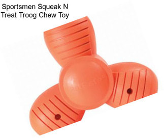 Sportsmen Squeak N Treat Troog Chew Toy