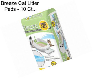 Breeze Cat Litter Pads - 10 Ct..