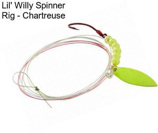 Lil\' Willy Spinner Rig - Chartreuse