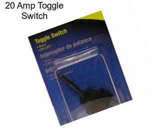 20 Amp Toggle Switch