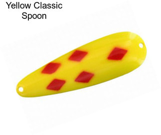 Yellow Classic Spoon