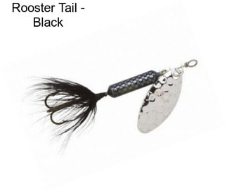 Rooster Tail - Black