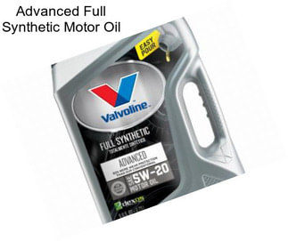 Advanced Full Synthetic Motor Oil