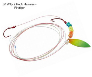 Lil\' Willy 2 Hook Harness - Firetiger