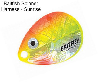 Baitfish Spinner Harness - Sunrise