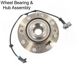 Wheel Bearing & Hub Assembly